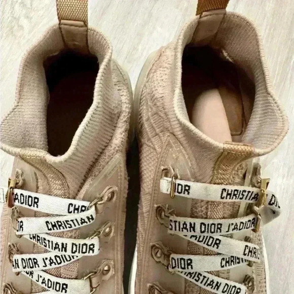Dior WALK'N'DIOR SNEAKER Nude Cannage Technical Mesh size 40 - Picture 6 of 9